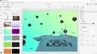 Create a Depth of field in your 3D scene - Adobe DIMENSION CC Tutorials - Learn How to Use Adobe ...