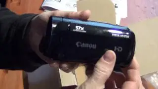 Excitingly Dangerous Canon Vixia HF R700 Unboxing Video