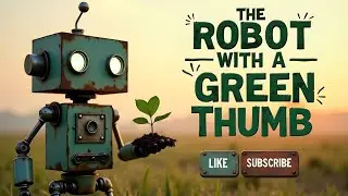 AI Stories for Kids: The Robot with a Green Thumb | Learning About Technology & Nature