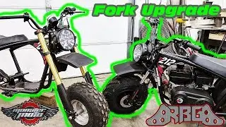 Monster Moto 212 Fork Upgrade