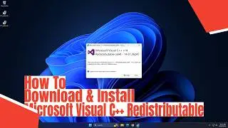 How To Download & Install Microsoft Visual C++ Redistributable