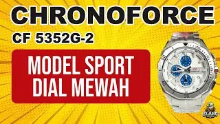 CHRONOFORCE CF 5352G-2 : JAM TANGAN CHRONOFORCE MODEL SPORT DIAL MEWAH TERBARU (2025)