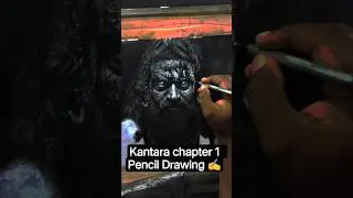 Kantara chapter 1 / Pencildrawing✍️ #kantara #kantarachapter1 #rishabshetty #hombalefilms