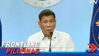 Duterte, pinahuhuli at pinakukulong ang mga wala at mali ang pagsusuot ng face mask