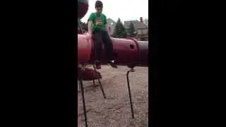 Daredevil kid..