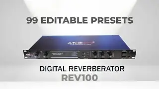 REV 100 Digital Reverberator with Advanced Midi Features & Superior Sound Quality