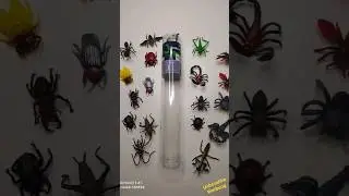 Unboxing Insekten vom Action #shorts #unboxing #insekten #spinnen #spielzeug #gummitier #halloween