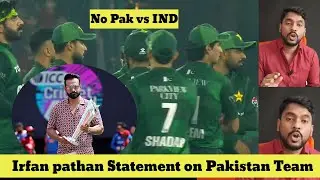 Irfan pathan Reaction On Pakistan Boycotts India's World Cup Match, Vikrant Gupta on No Pak vs IND