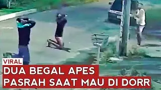 Begal Apes Pasrah Saat Mau di Dorr