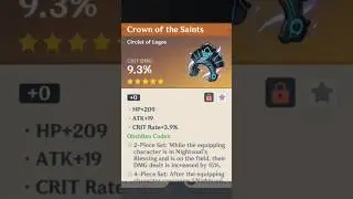 Artifact farming- Obsidian Codex and Hero.of Cinder City set #genshinimpact #xilonen #mauvika #f2p