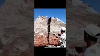 The Secret Behind Splitting Giant Rocks