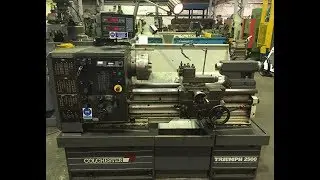 Colchester Triumph 2500 Gap Bed Center Lathe, Variable Speed Spindle 30