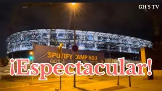 💥Obras Night Vision 03/10/25 Spotify Camp Nou #barcelona #sports #soccer #football #campnou 