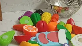 ASMR OddlySatisfying Sounds/Toy Fruits/Happy/Relaxes/Energetic/Funlearning/Asmr/playset/Compliation
