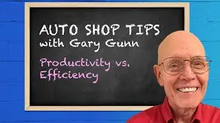 Auto Shop&nbsp;Productivity vs Service Repair Staff Efficiency