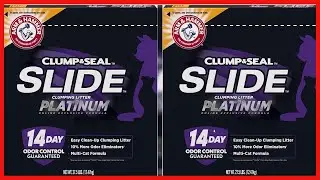 ARM & HAMMER Slide Multi Cat Platinum Easy Clean Up Clumping Cat Litter with 14 Days of Odor Control