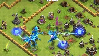 Electro Dragon Dominates Clan Games ⚡- Clash of Clans |@ologamingyt