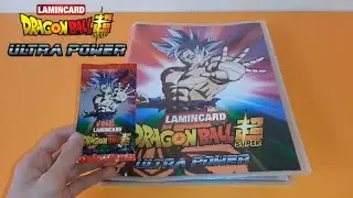 Nuove Lamincards di Dragon Ball Super ULTRA POWER - UNBOXING e RECENSIONE Album