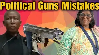 Mama Nokuzola discharge gun in Public like Julius Malema 