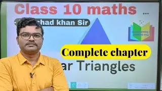 Full chapter of Similar triangles/Class 10 Maths/AP state new syllabus