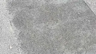 Thin Asphalt patch surface after 4 month in urban area