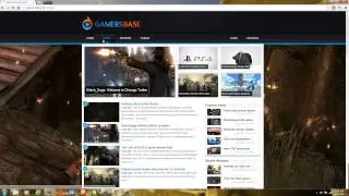 GamersBase Laravel 4 Website Introduction
