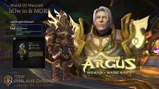 Unlocks access to Lightforged Bulwark Followers and Equipment Missions
