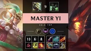 Master Yi Top vs Warwick - EUW Master Patch 25.15