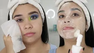 CUIDANDO DA PELE depois da MAQUIAGEM | skincare p&oacute;s make