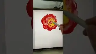 【iPad画画】Procreate iPad Drawing ✍️ WATERCOLOR FLOWER #art #flowers #painting