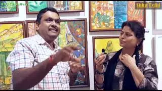 Paintings by Sunyana Bhandari Pandey at AIFACS Gallery, Rafi Marg, New Delhi  up to 3rd Oct 2019