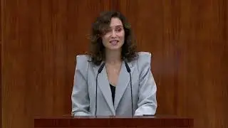 Intervención de Isabel Díaz Ayuso en el Debate del Estado de la Región #DER2024Madrid