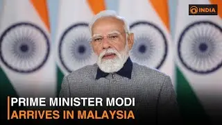 Prime Minister Modi arrives in Malaysia