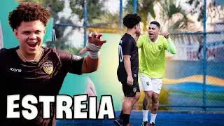 CRIEI O MELHOR TIME DA INTERNET, TEVE BRIG4 NO PRIMEIRO JOGO!! TIGER FC