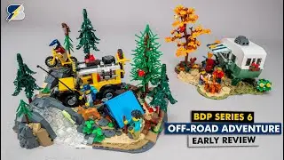 Программа Bricklink Designer, серия 6 &mdash; Внедорожные приключения, предварительный обзор