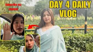 DAY 4 DAILY VLOG Ajj tho marte marte bach gye 🥺🥴