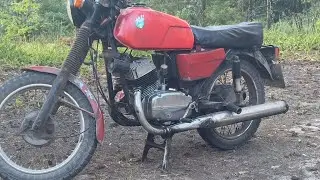 Двигатель Чезет (CZ) 472 тест 15.07.2022 после ремонта (г. Салават, респ. Башкортостан)
