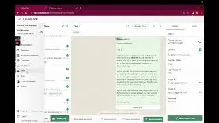 How to Assign an Agent to Incoming Messages in DoubleTick
