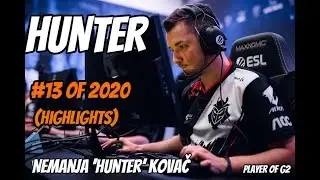 BEST OF HUNTER ! #13 TOP 20 PLAYERS OF 2020 / CSGO Highlights #HUNTER #G2