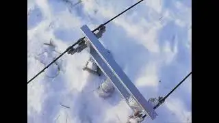 In der 8er-Gondel durch den Schnee - 8-ATW Eis Express
