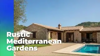 🌿🏺✨ Rustic Mediterranean Gardens That Will Take Your Breath Away | Stunning Backyard & Courtyard