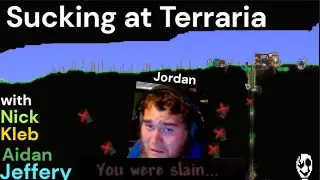 Sucking at Terraria - funny moments with friends