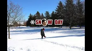 Work From Home | Snow Day | Avery got beat up! |  Vlog 4