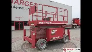776315 MEC 3772ES HD ELECTRIC 4x4 SCISSOR WORK LIFT 1300CM JACKLEGS 2007 114HRS