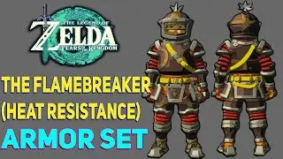 Get Easily the Flamebreaker (heat resistance) Armor Set in The Legend of Zelda Tears of the Kingdom