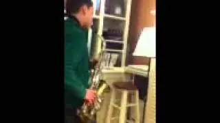 Jack Bertelli on Sax