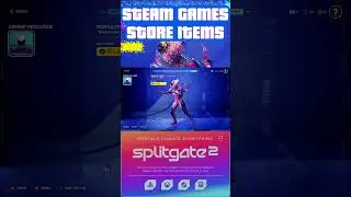 New Splitgate 2 On Steam Store Here Are Items! #shorts #splitgate2