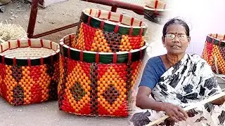 பனை ஓலையில்  கூடை, முறம் செய்யும் எங்களை அரசு கண்டுகொள்வதில்லை ! | மலரும் பூமி | Malarum Bhoomi