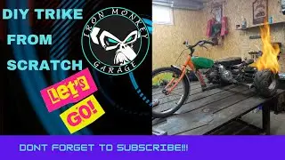HOW to  make Trike from scratch in 2021 #1 chassis / engine