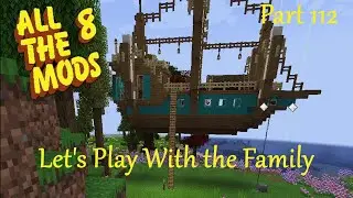 Minecraft All the Mods 8 With the Family Part 112 - RF Storage, Now Crafting with Items